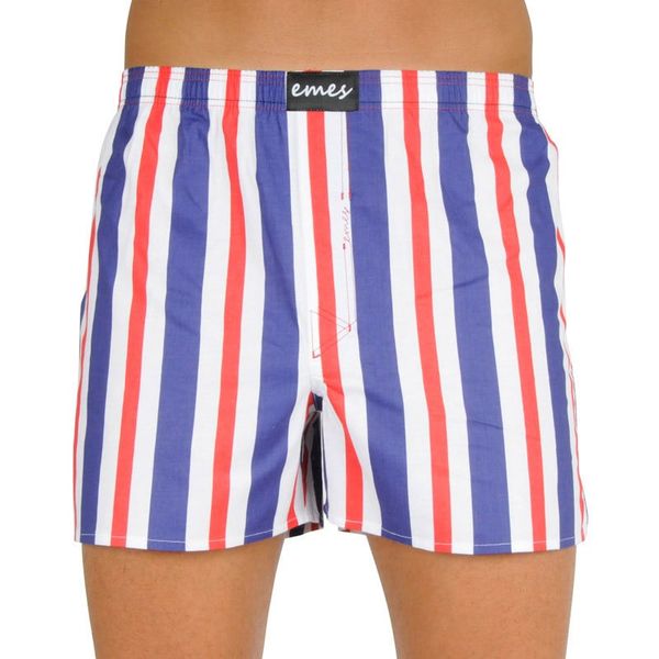 emes Men's shorts Emes stripes blue, red
