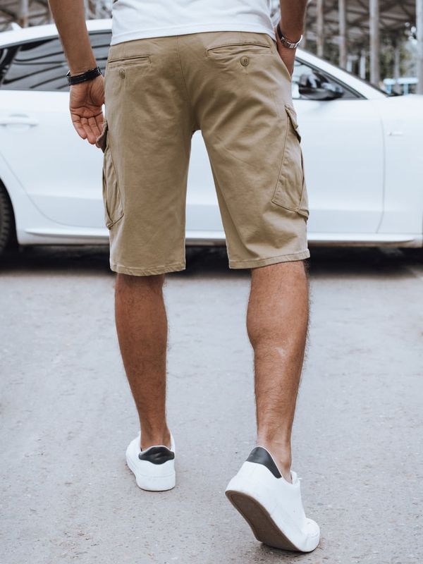 DStreet Men's shorts made of Dstreet camel fabric