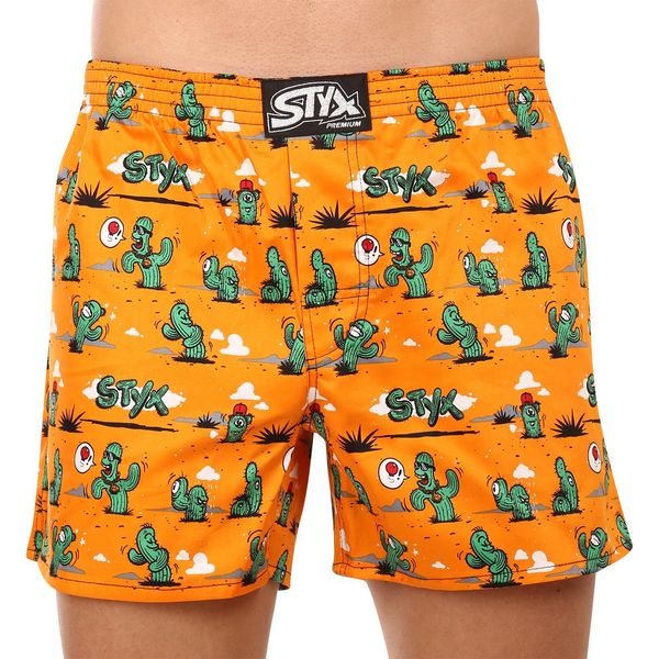 STYX Men's shorts Styx premium art classic rubber cacti