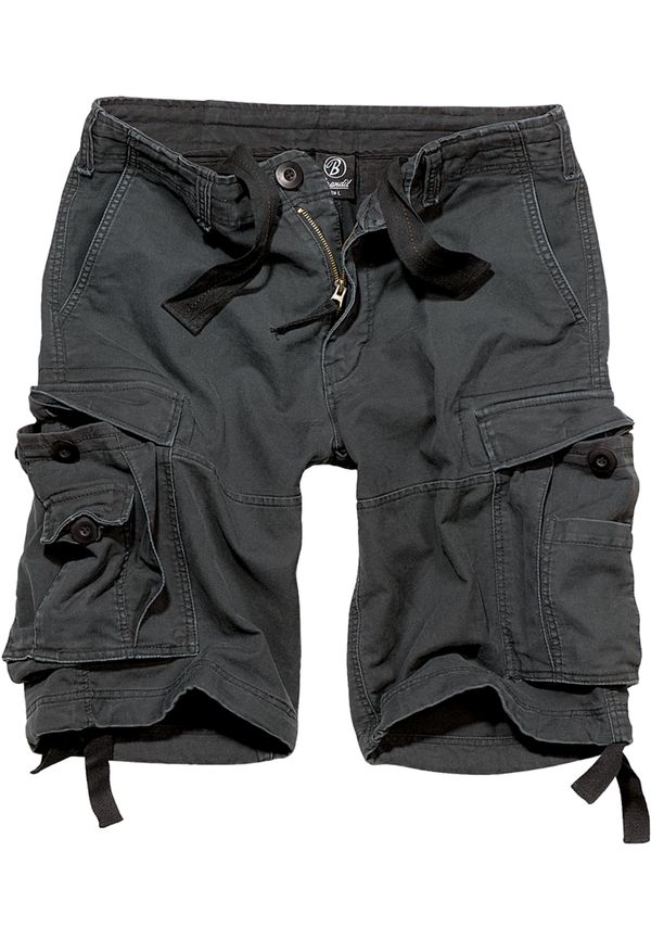 Brandit Men's Shorts Vintage Cargo Black