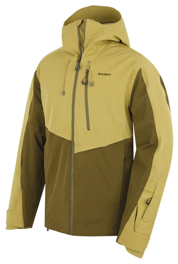 HUSKY Men's ski jacket HUSKY Mistral M khaki/dk. khaki