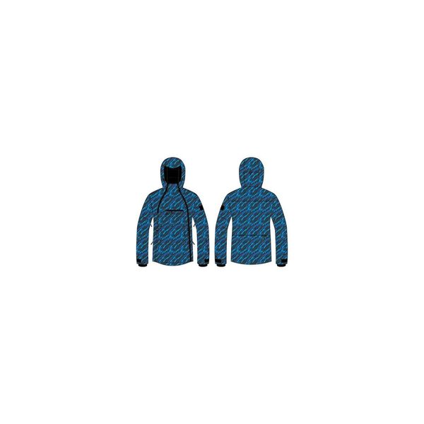 ALPINE PRO Men's ski jacket with PTX membrane ALPINE PRO GHAD electric blue lemonade variant pa