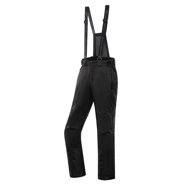 ALPINE PRO Men's ski pants with ptx membrane ALPINE PRO FELER black