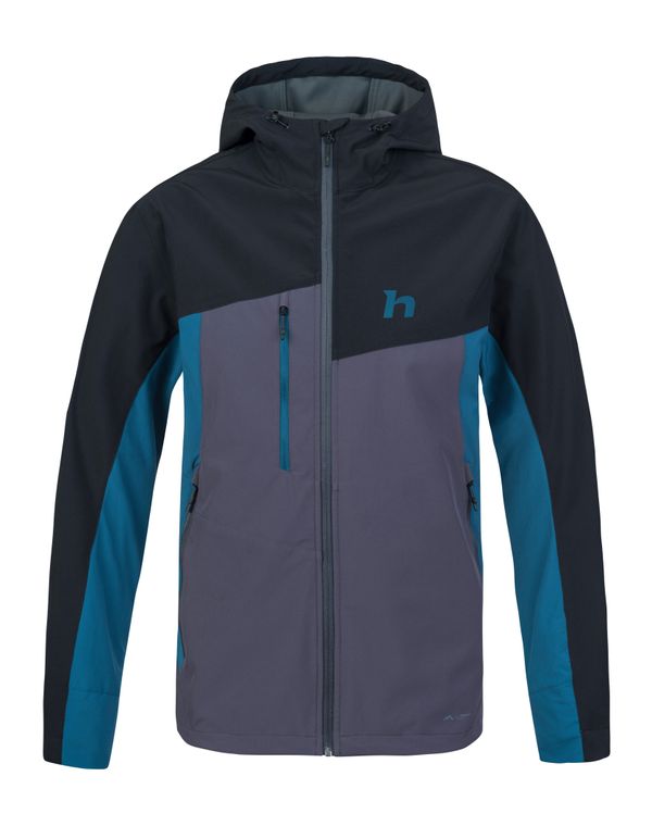 HANNAH Men's softshell jacket Hannah CARSTEN II anthracite/sailor blue