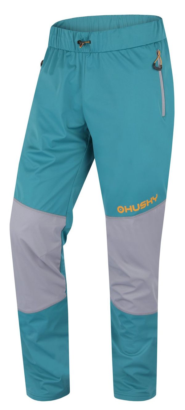 HUSKY Men's softshell pants HUSKY Kala M turquoise/brown