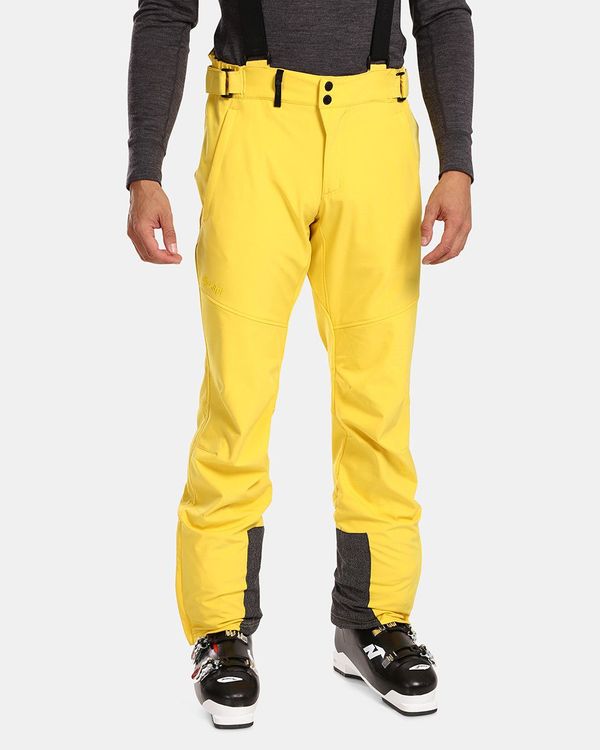 Kilpi Men's softshell ski pants Kilpi RHEA-M Yellow