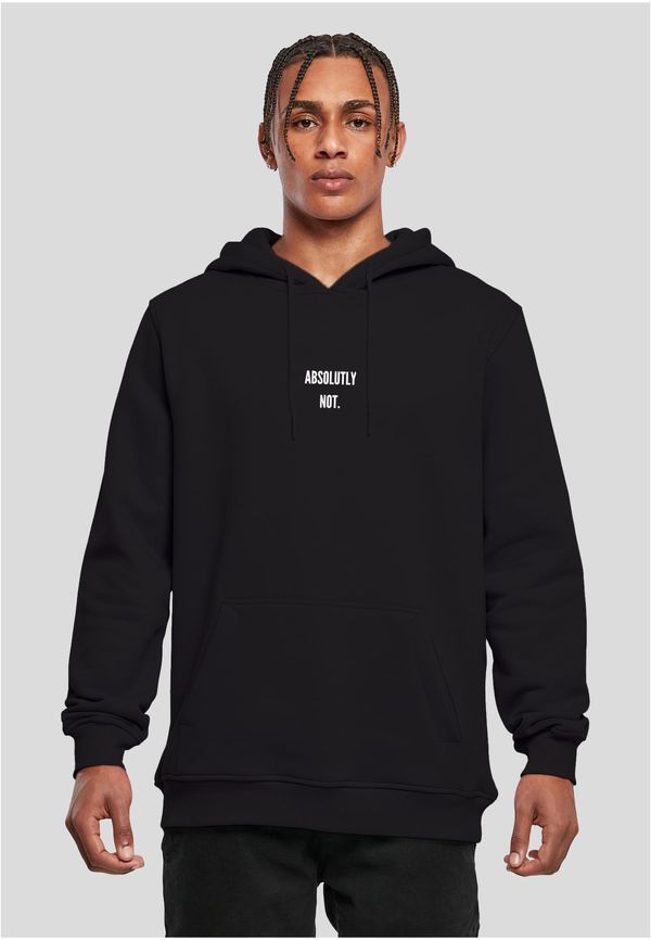 Mister Tee Men's sweatshirt Absolutly Not Hoody black