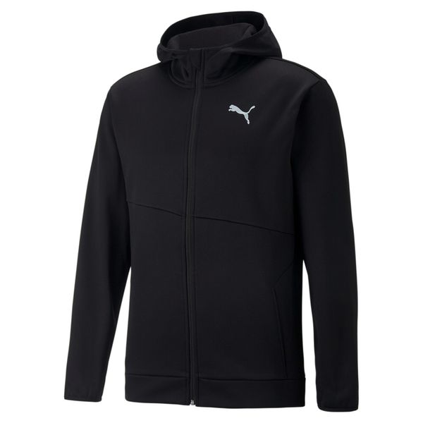 Puma Men's Sweatshirt Puma Train All Day PWRFleece Full Zip Puma Black XL