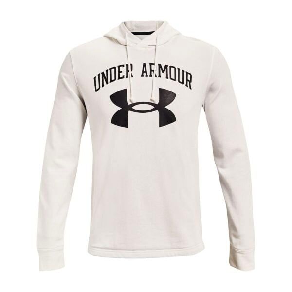 Under Armour Men's sweatshirt Under Armour RIVAL TERRY BIG LOGO HD white XL