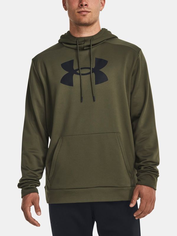 Under Armour Men's sweatshirt Under Armour UA Armour Fleece Big Logo HD-GRN - Men's