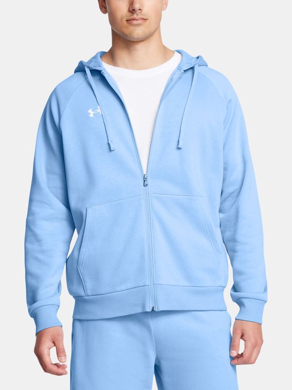 Under Armour Men's sweatshirt Under Armour UA Rival Fleece FZ Hoodie-BLU - Men's