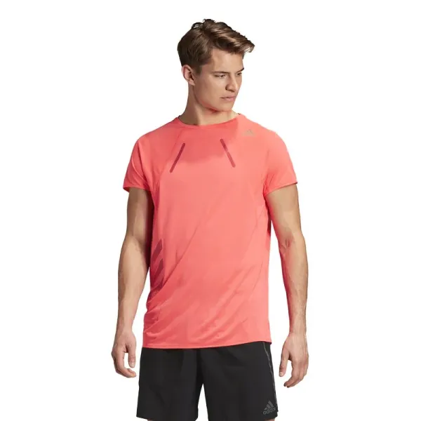 Adidas Men's T-shirt adidas Heat.Rdy pink, M