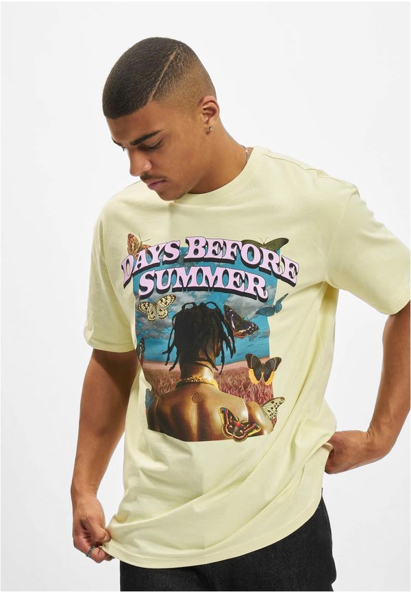 Mister Tee Men's T-shirt Days Before Summer Oversize - yellow