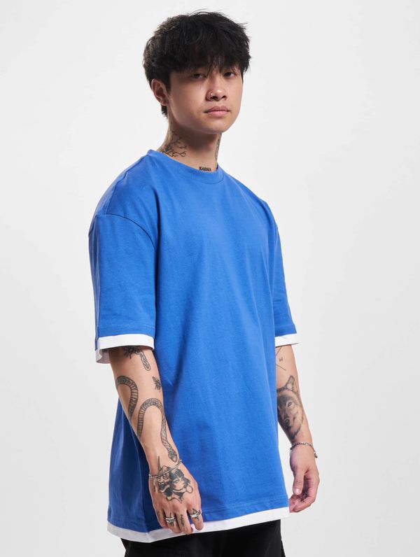 DEF Men's T-shirt DEF Visible Layer - blue/white