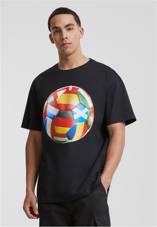 Mister Tee Men's T-Shirt Football's coming Home Europe Tour black