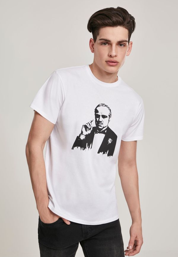 Merchcode Men's T-shirt Godfather - white