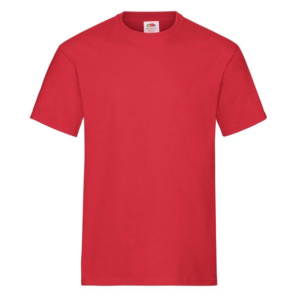 Fruit of the Loom Men's T-shirt Heavy 612120 100% Cotton 185g/195g