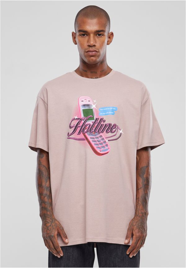 Mister Tee Men's T-shirt Hotline pink