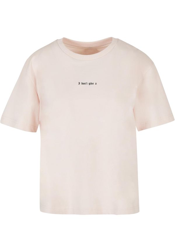 Mister Tee Men's T-shirt I Don't Give A - pink