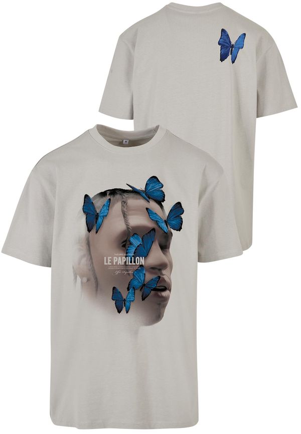 MT Upscale Men's T-shirt Le Papillon Oversize Tee - grey