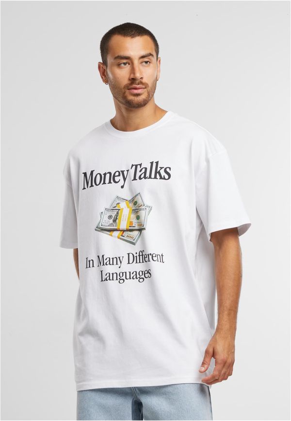 Mister Tee Men's T-shirt Money Talks Oversize white