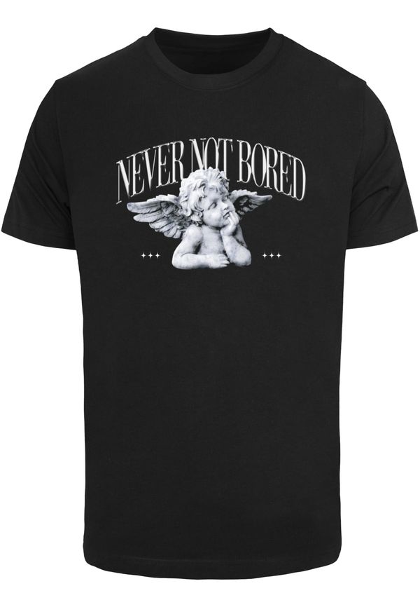 Mister Tee Men's T-shirt Never Not Bored black
