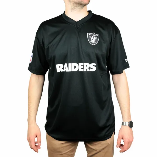 New Era Men's T-Shirt New Era Wordmark Oversized NFL Oakland Raiders, S