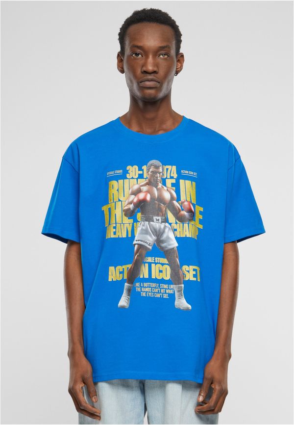 Mister Tee Men's T-shirt Rumble blue