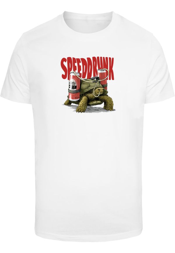 Mister Tee Men's T-shirt Speedrunk white