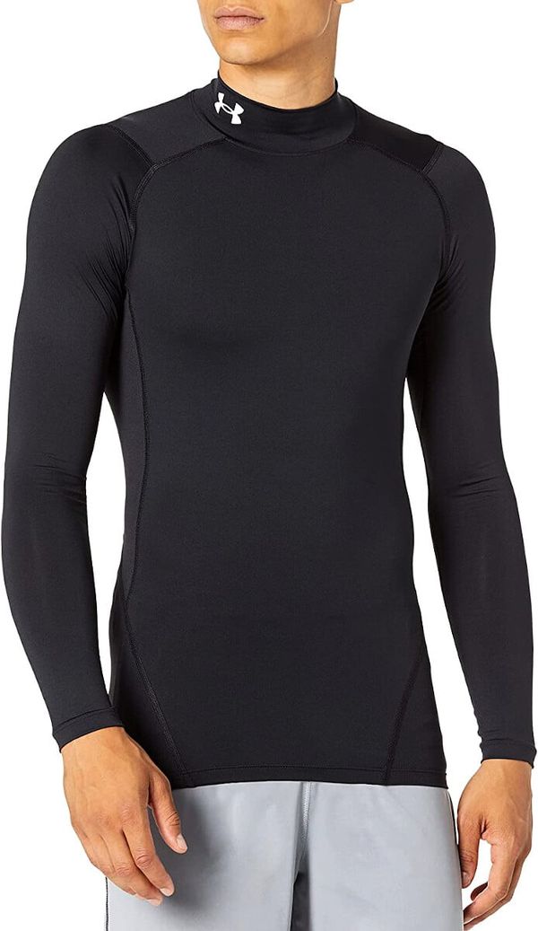 Under Armour Men's T-shirt Under Armour HeatGear Armour Comp Mock LS Black L