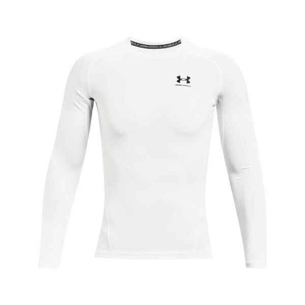 Under Armour Men's T-shirt Under Armour HeatGear Comp LS White XXL