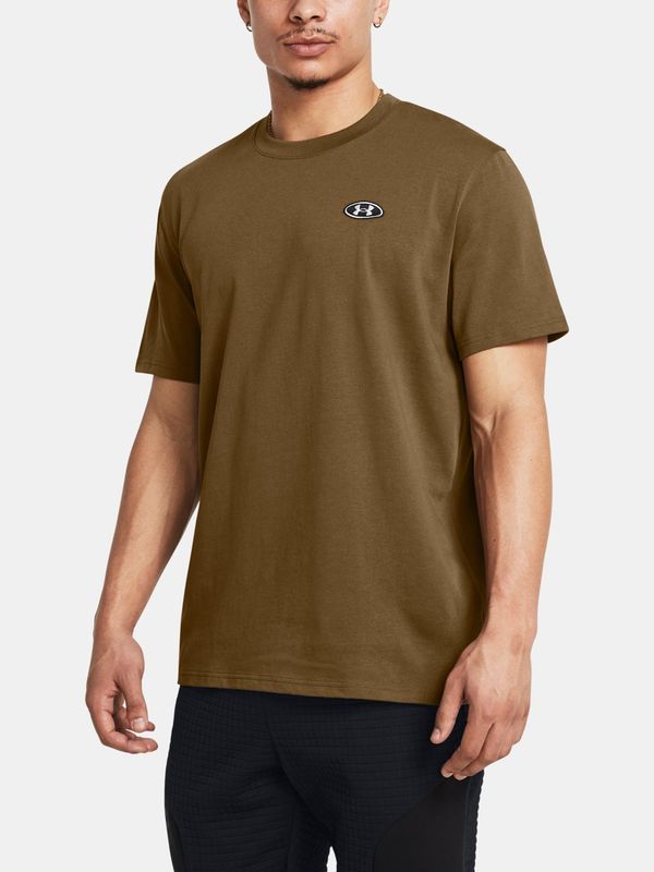 Under Armour Men's T-shirt Under Armour UA HW LC PATCH SS-BRN - Men's