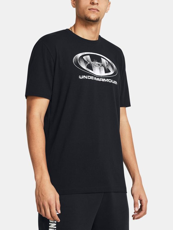 Under Armour Men's T-shirt Under Armour UA M GLITCH LOGO 60/40S SS-BLK - Men's