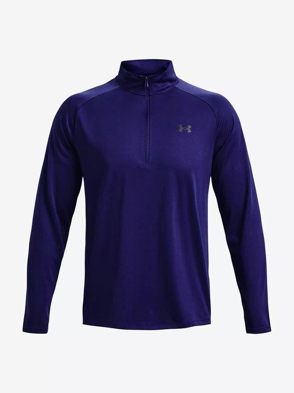 Under Armour Men's T-Shirt Under Armour UA Tech 2.0 1/2 Zip-BLU XXL