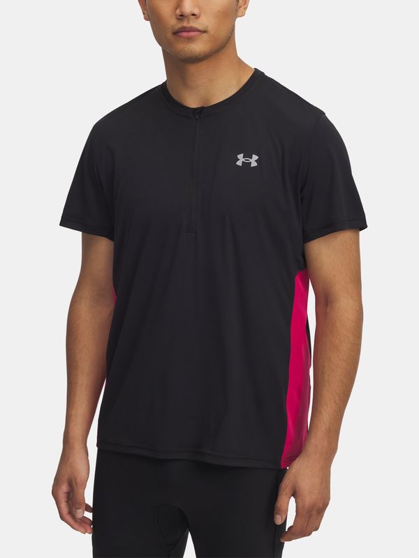 Under Armour Men's T-shirt Under Armour UA TRAIL RUN ZIP SS - Men's