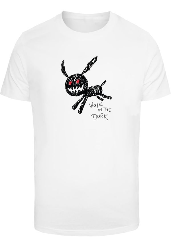 Mister Tee Men's T-shirt Walk In The Dark - white