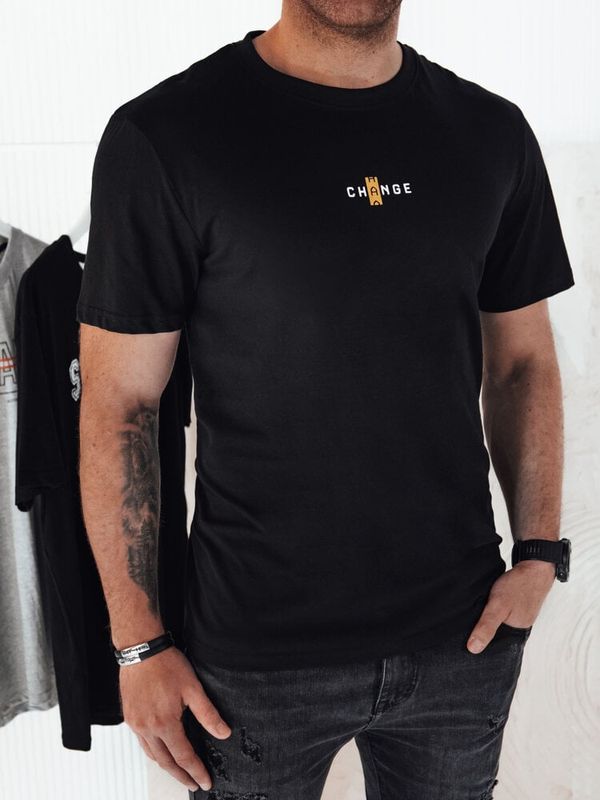 DStreet Men's T-shirt with black Dstreet print