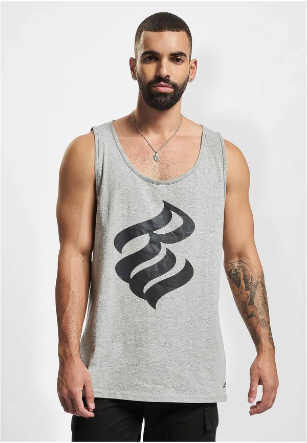 Rocawear Men's Tank Top Basic Grey Melange/Black