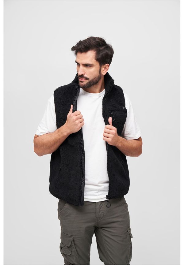 Brandit Men's Teddyfleece Vest Black
