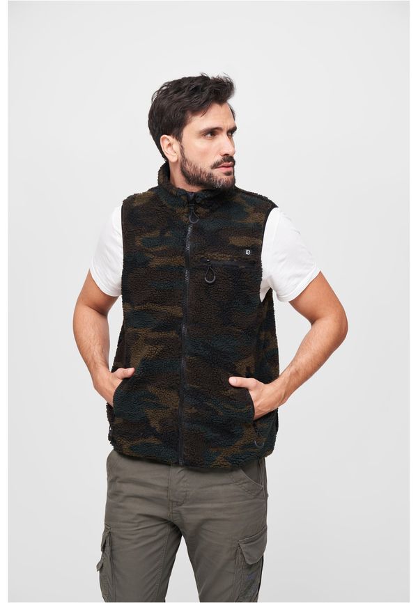 Brandit Men's teddyfleece vest for the forest