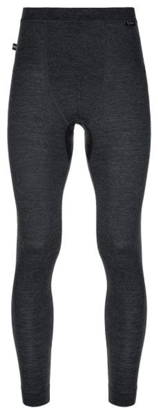 Kilpi Men's thermal trousers made of wool MAVORA BOTTOM-M black