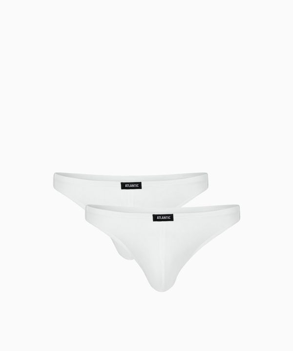 Atlantic Men's thongs ATLANTIC 2Pack - white