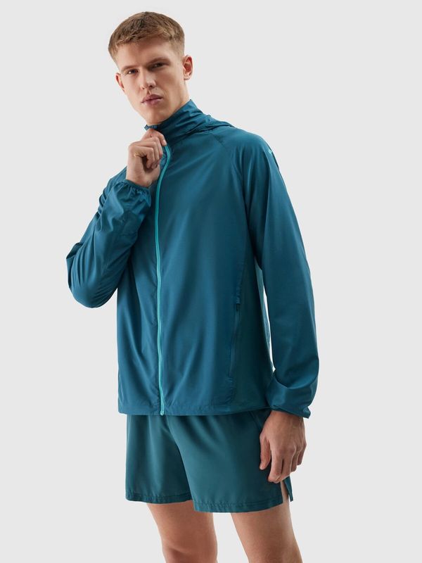 4F Men's Ultralight 4F Running Jacket - Sea Green