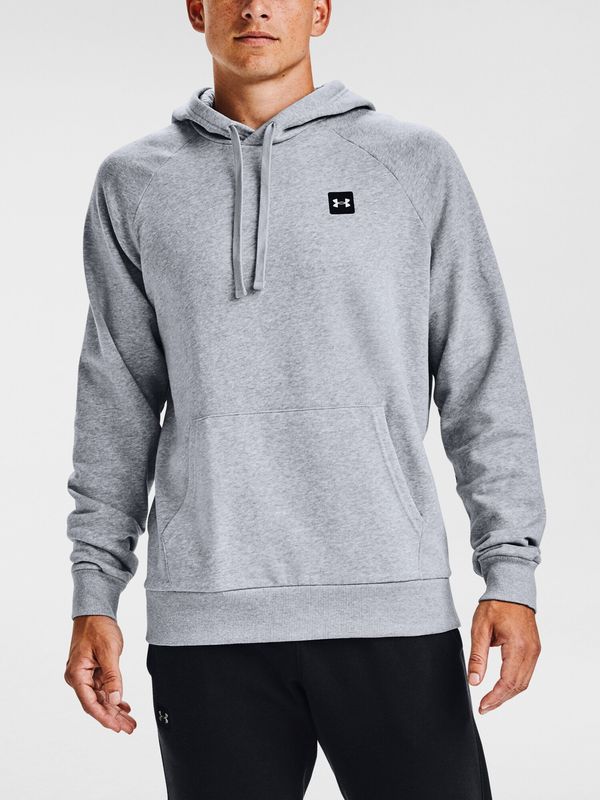 Under Armour Men's Under Armour Rival Fleece Hoodie-GRY M