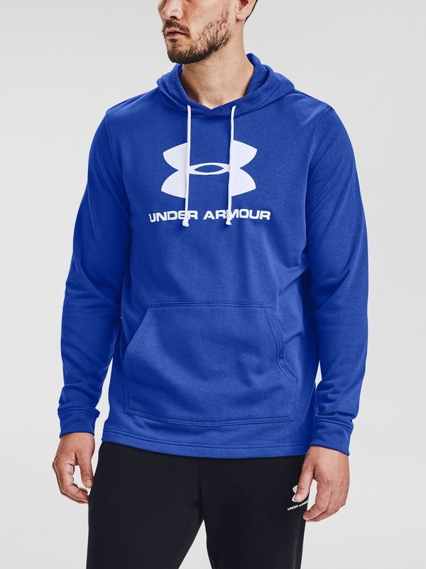 Under Armour Men's Under Armour SPORTSTYLE TERRY LOGO HOODIE blue XL