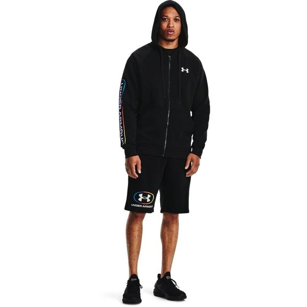 Under Armour Men's Under Armour Sweatshirt RIVAL FLC LOCKERTAG FZ HD-BLK L