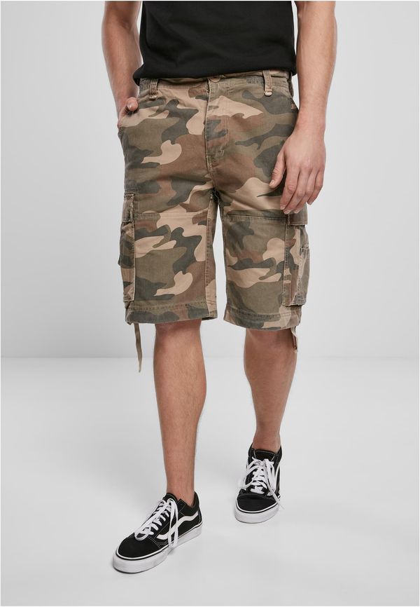 Brandit Men's Vintage Cargo Shorts - Forest/Camouflage