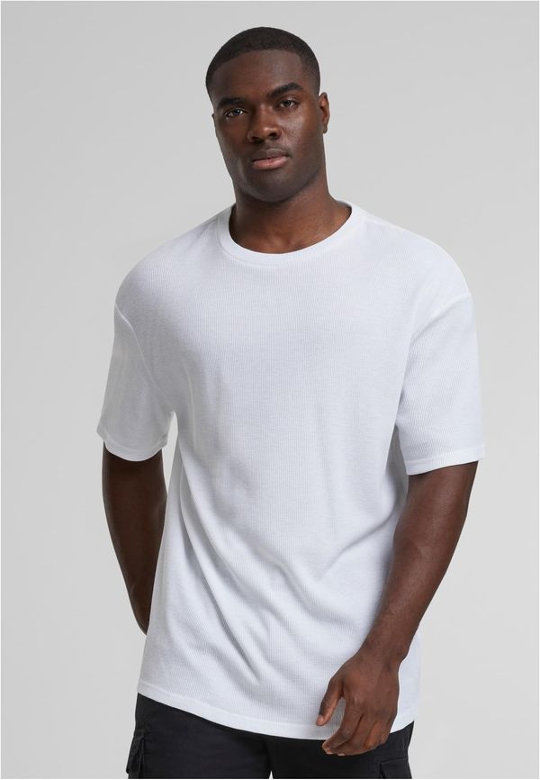 Urban Classics Men's Waffle T-shirt white