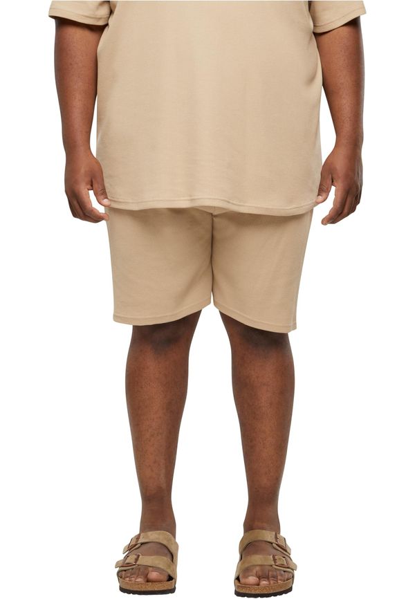 Urban Classics Men's Waffle Union Shorts Beige