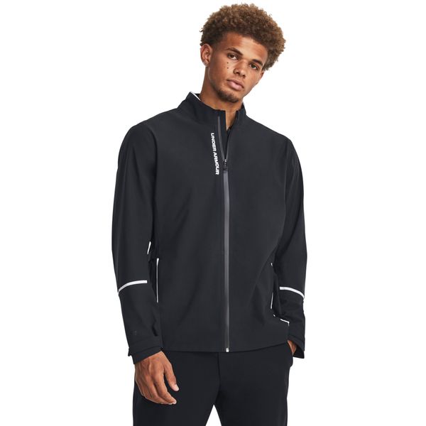 Under Armour Men's waterproof jacket Under Armour Stormproof Cloudstrike Stretch Golf Jacket